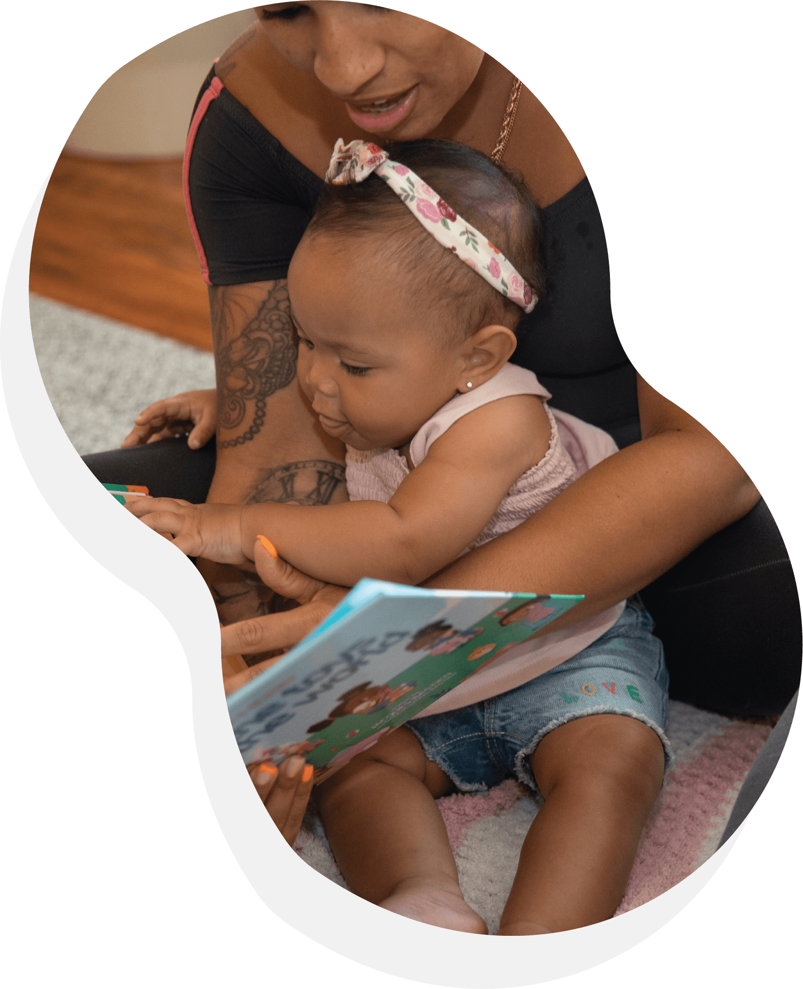 a mom and child with autism